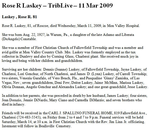 Rose R. Lasky